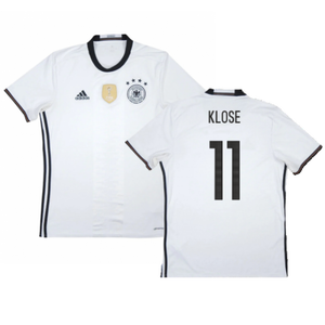 Germany 2015-16 Home Shirt (M) (Fair) (Klose 11)_0