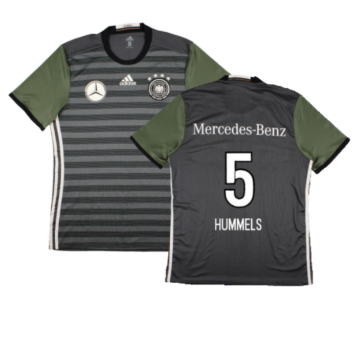 Germany 2016-17 Away Match Issue Shirt (L) (Excellent) (Hummels 5)