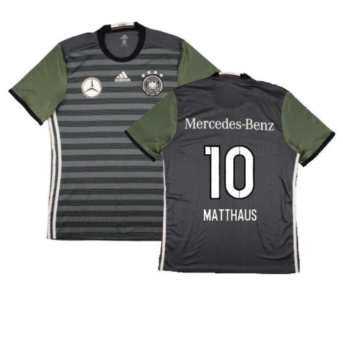 Germany 2016-17 Away Match Issue Shirt (L) (Excellent) (Matthaus 10)