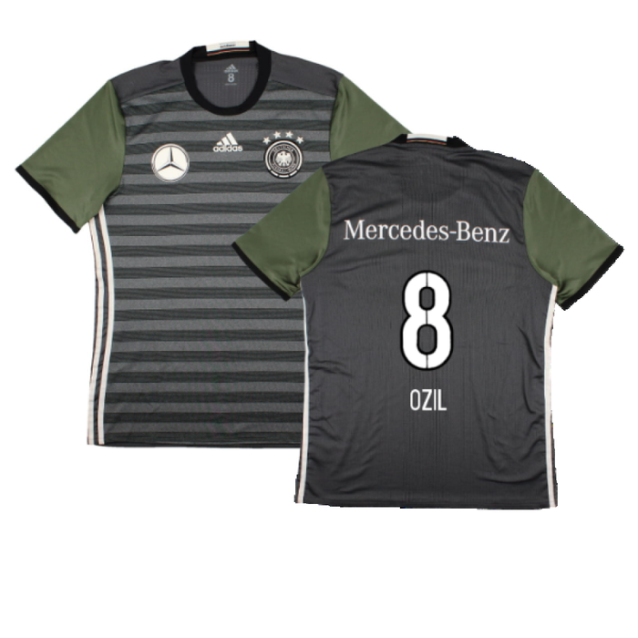 Germany 2016-17 Away Match Issue Shirt (L) (Excellent) (Ozil 8)