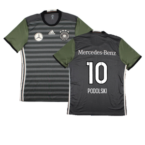 Germany 2016-17 Away Match Issue Shirt (L) (Excellent) (Podolski 10)_0