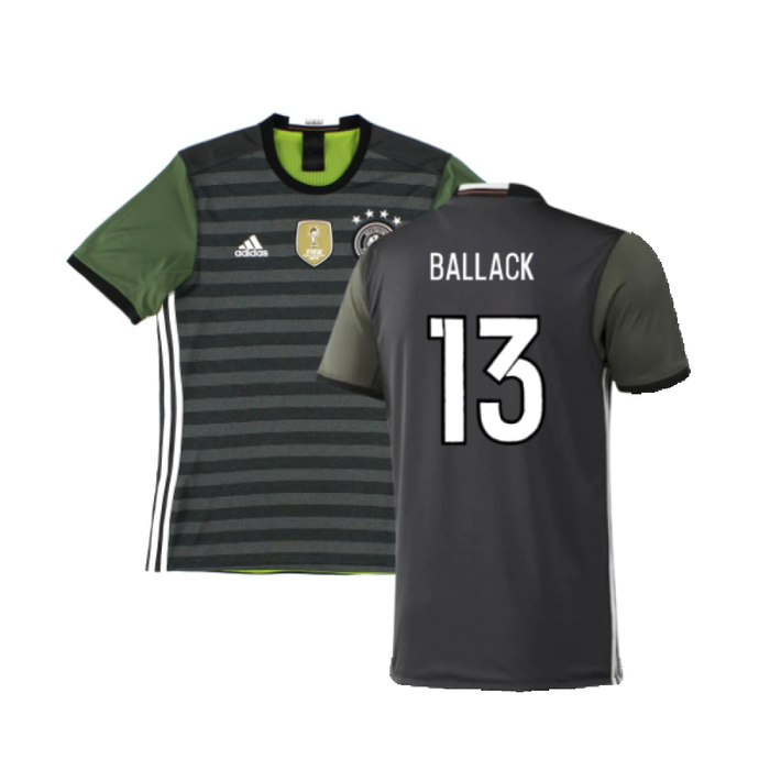 Germany 2016-17 Away Shirt (S) (Good) (Ballack 13)