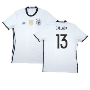 Germany 2016-17 Home Shirt (L) (Very Good) (Ballack 13)_0