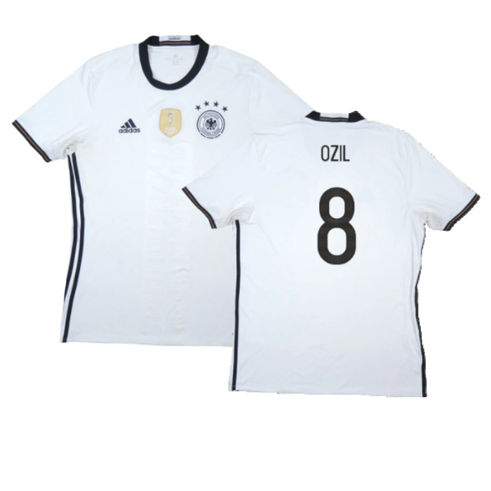 Germany 2016-17 Home Shirt (Very Good) (Ozil 8)