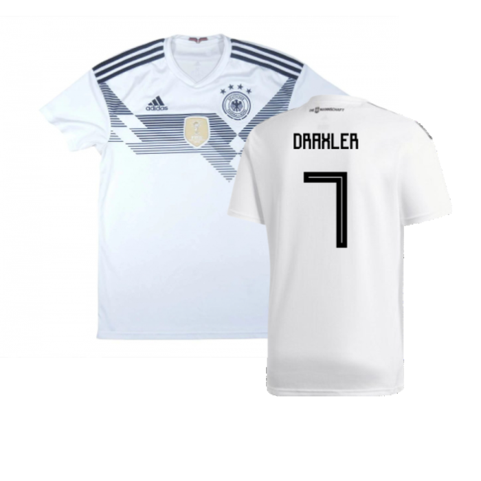 Germany 2018-19 Home Shirt (Very Good) (Draxler 7)