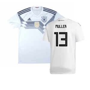 Germany 2018-19 Home Shirt (L) (Very Good) (Muller 13)_0