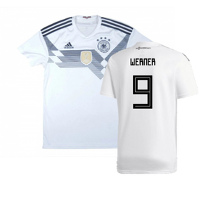 Germany 2018-19 Home Shirt (L) (Very Good) (Werner 9)_0