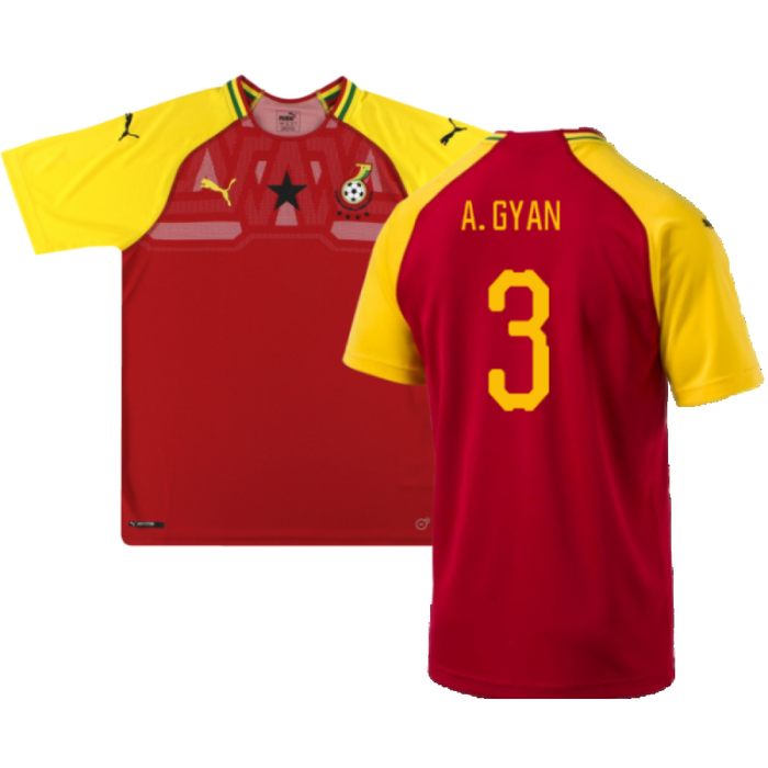 Ghana 2018-19 Home Shirt (L) (BNWT) (A. Gyan 3)
