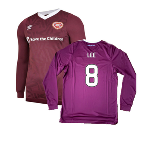 Hearts 2019-20 Long Sleeve Home Shirt (YL) (Lee 8) (BNWT)_0