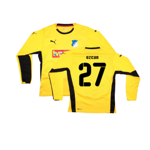 Hoffenheim 2008-09 Long Sleeve Goalkeeper Away Shirt (M) (Very Good) (Ozcan 27)_0