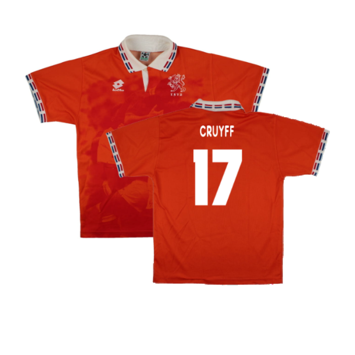 Holland 1996-97 Home Shirt (M) (Very Good) (Cruyff 17)