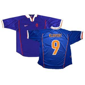 Holland 1998-2000 Away (M) (Excellent) (Kluivert 9)_0