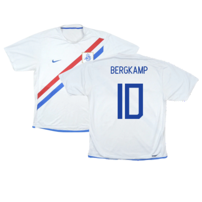 Holland 2006-08 Away Shirt (L) (Very Good) (Bergkamp 10)