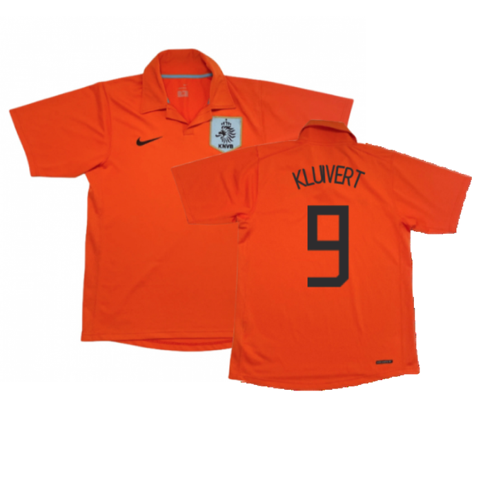 Holland 2006-08 Home Shirt (M) (Excellent) (Kluivert 9)