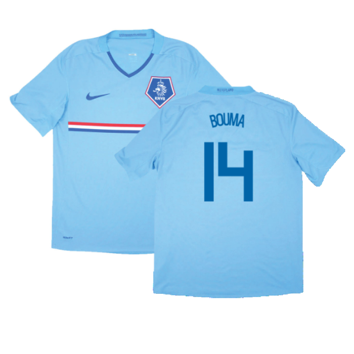 Holland 2008-10 Away Shirt (XL) (Excellent) (Bouma 14)