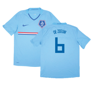 Holland 2008-10 Away Shirt (XLB) (Fair) (De Zeeuw 6)_0