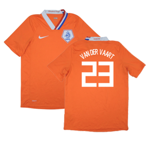 Holland 2008-10 Home Shirt (L) (Mint) (Van Der Vaart 23)_0