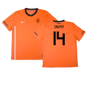 Holland 2010-11 Home Shirt (M) (Mint) (Cruyff 14)_0