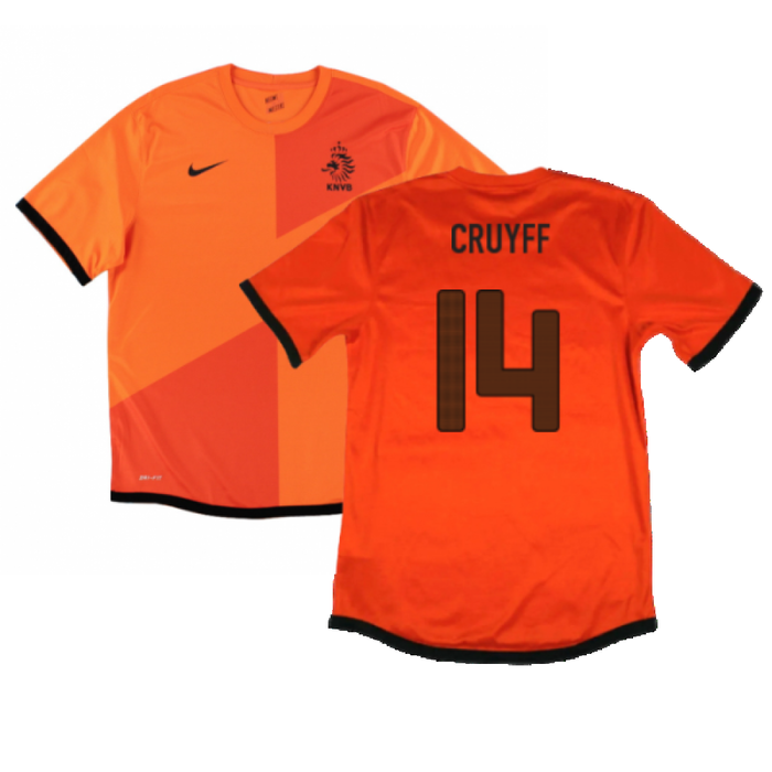 Holland 2012-13 Home Shirt (Excellent) (Cruyff 14)