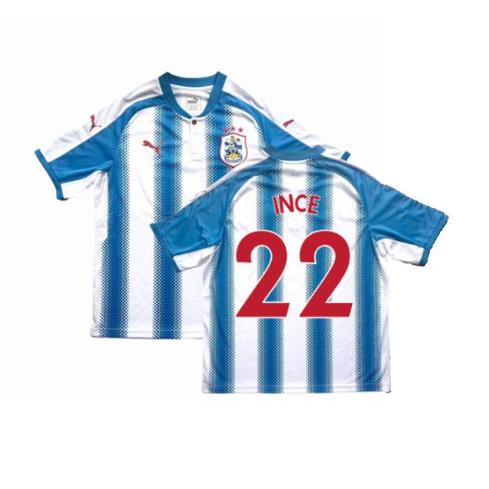 Huddersfield 2017-18 Home Shirt (2XL) (Mint) (Ince 22)