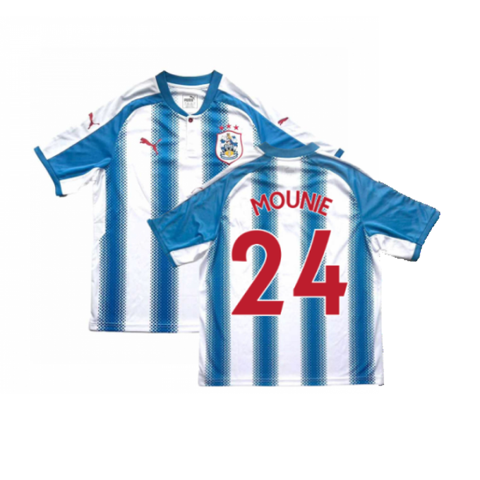 Huddersfield 2017-18 Home Shirt (Mint) (Mounie 24)