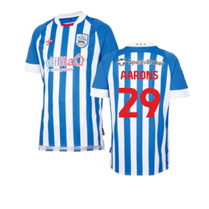 Huddersfield 2022-23 Home Shirt (XL) (AARONS 29) (Mint)_0