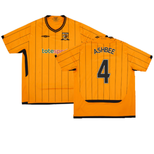 Hull City 2009-10 Home Shirt (M) (Mint) (Ashbee 4)_0