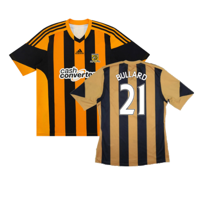 Hull City 2013-14 Home Shirt (Very Good) (Bullard 21)