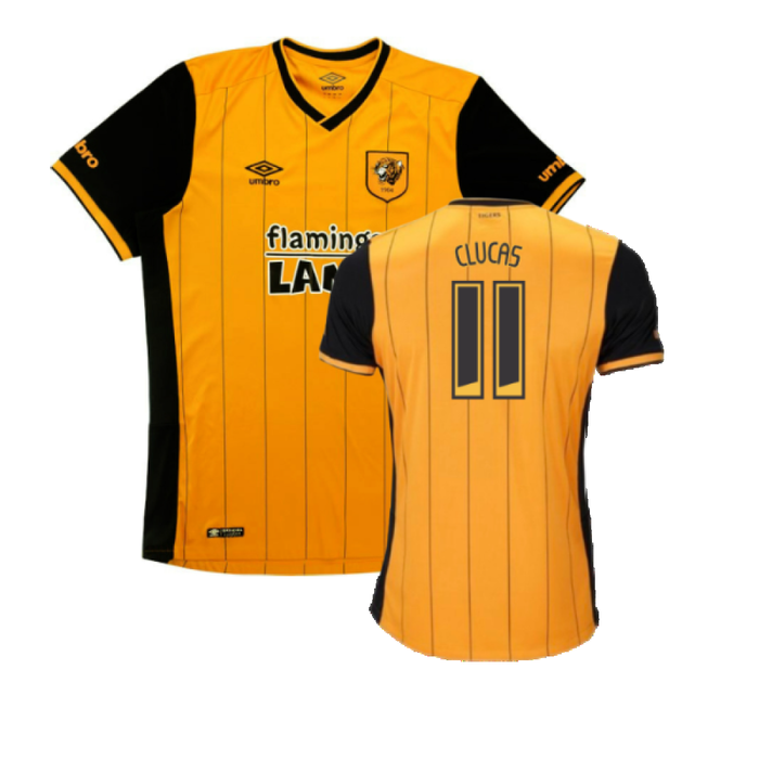 Hull City 2015-16 Home Shirt (2XL) (Excellent) (Clucas 11)