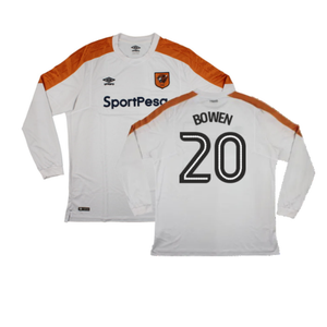 Hull City 2017-18 Long Sleeve Away Shirt (XXL) (Excellent) (Bowen 20)_0