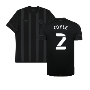 Hull City 2021-22 Away Shirt (Sponsorless) (L) (Coyle 2) (Mint)_0