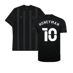 Hull City 2021-22 Away Shirt (Sponsorless) (XL) (Honeyman 10) (Mint)_0