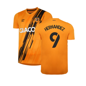 Hull City 2021-22 Home Shirt (M) (Excellent) (Hernandez 9)_0