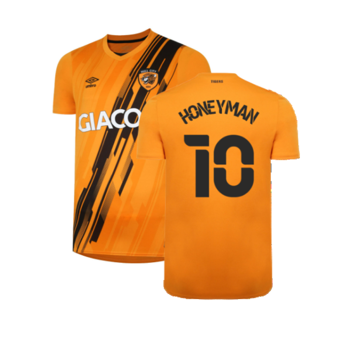 Hull City 2021-22 Home Shirt (M) (Excellent) (Honeyman 10)