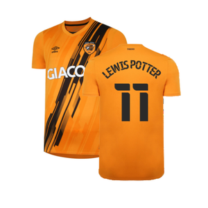 Hull City 2021-22 Home Shirt (M) (Excellent) (Lewis Potter 11)_0