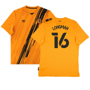 Hull City 2021-22 Home Shirt (Sponsorless) (L) (Excellent) (Longman 16)_0