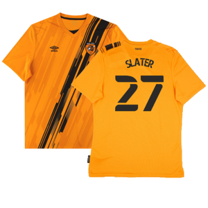 Hull City 2021-22 Home Shirt (Sponsorless) (L) (Excellent) (Slater 27)_0