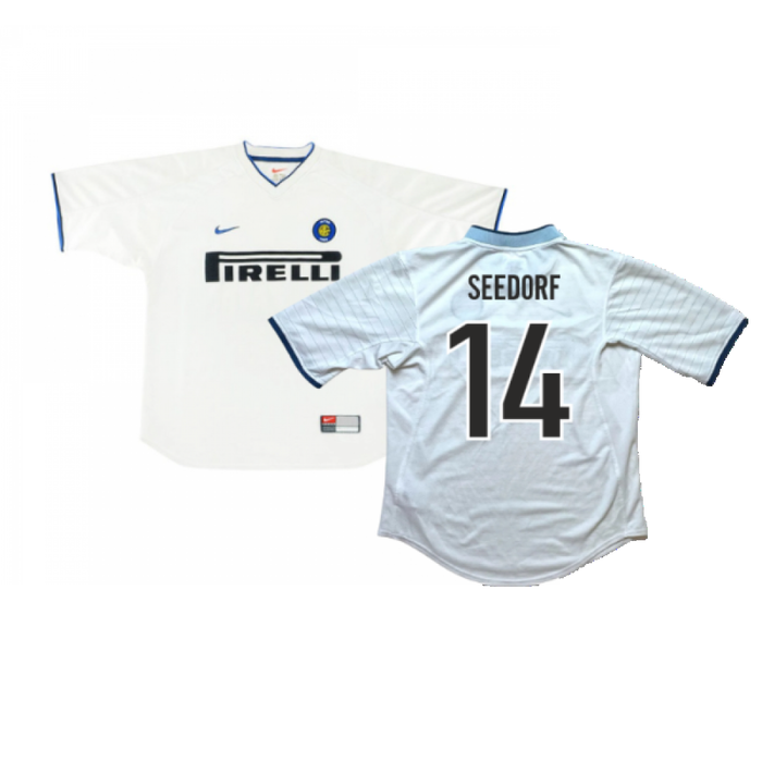 Inter Milan 1999-00 Away Shirt (L) (Excellent) (Seedorf 14)