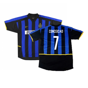 Inter Milan 2002-03 Home Shirt (Very Good) (Conceicao 7)_0