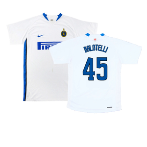 Inter Milan 2006-2007 Away Shirt (Excellent) (Balotelli 45)_0