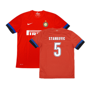 Inter Milan 2012-13 Away Shirt (Excellent) (STANKOVIC 5)_0