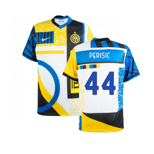 Inter Milan 2020-21 Fourth Shirt (L) (PERISIC 44) (Excellent)_0