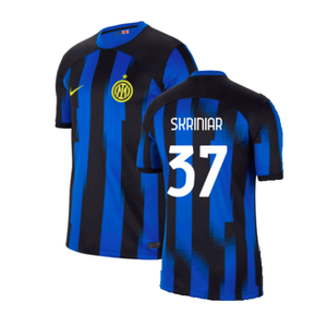 Inter Milan 2023-24 Home Shirt (SB) (Skriniar 37) (Excellent)_0