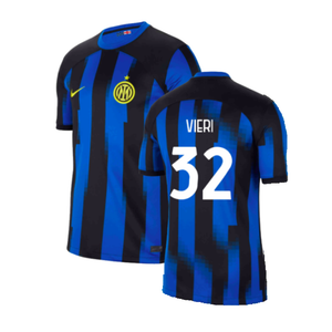 Inter Milan 2023-24 Home Shirt (SB) (Vieri 32) (Excellent)_0