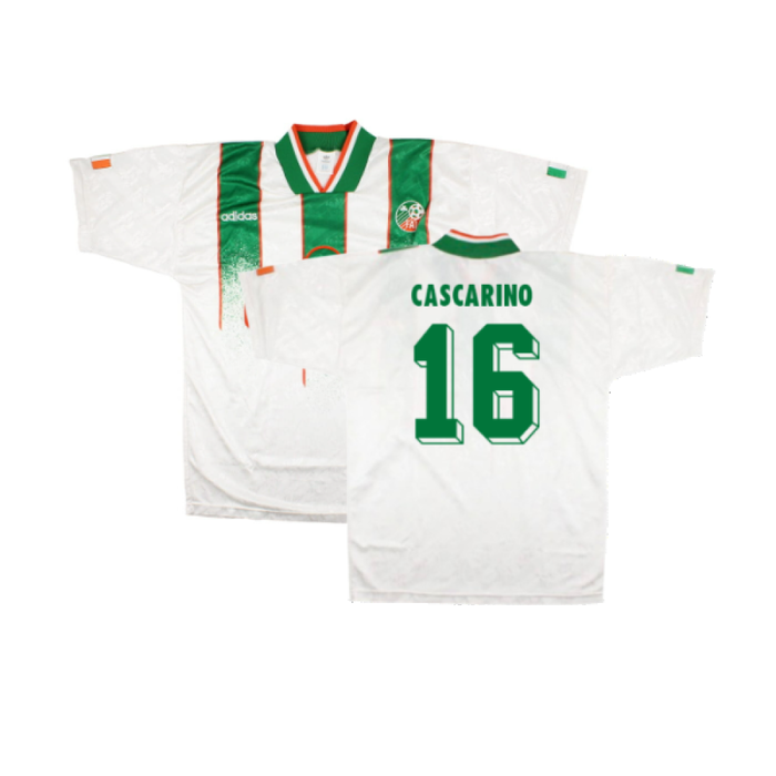 Ireland 1994-95 Away Shirt (M) (Excellent) (Cascarino 16)