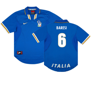 Italy 1996-97 Home Shirt (Very Good) (BARESI 6)_0