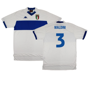 Italy 1999-00 Away Shirt (XXL) (Very Good) (MALDINI 3)_0