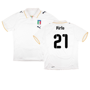 Italy 2008-09 Away Shirt (L) (Very Good) (Pirlo 21)_0