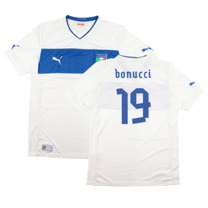 Italy 2012-14 Away Shirt (L) (Very Good) (Bonucci 19)_0