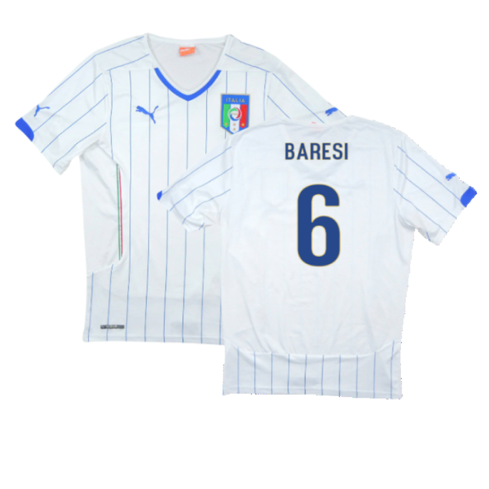 Italy 2014-16 Away Shirt (S) (Good) (Baresi 6)